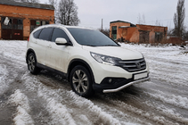 Honda CRV 2012-2016 Frontschutzbügel ST007 (Edelstahl) Foto 3