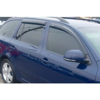 Windabweiser SW (4 Stk, HIC) Skoda Octavia II A5 2006-2010 Foto 1