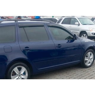 Windabweiser SW (4 Stk, HIC) Skoda Octavia II A5 2006-2010 Foto 2