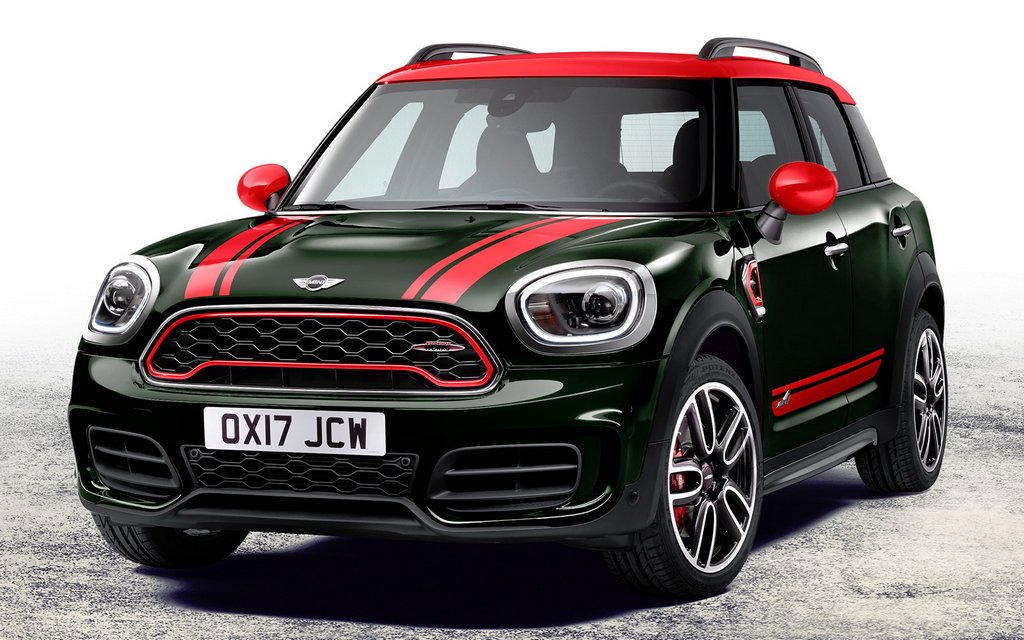 Übersicht der kompakten Crossover MINI Countryman JCW