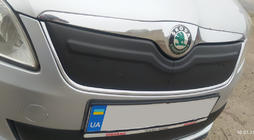 Skoda Fabia 2007-2014 Winterabdeckung für Kühlergrill (2011-2014, oben) Foto 1