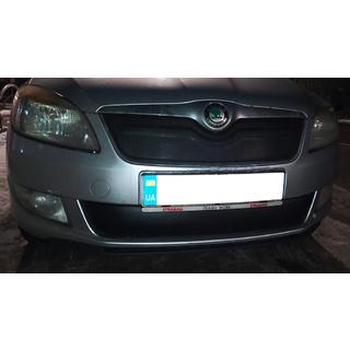 Winterabdeckung für Kühlergrill (2011-2014, oben) Skoda Fabia 2007-2014 Foto 2