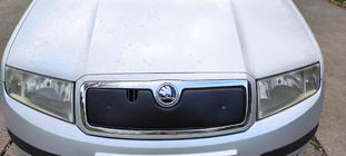 Skoda Fabia 2000-2007 Winterabdeckung für Kühlergrill Foto 4