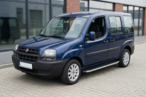 Fiat Doblo I 2005-2010 Seitenschweller Fullmond (2 Stk, Alu) Foto 1