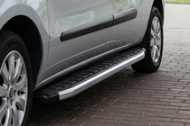 Fiat Doblo II 2010-2022 Seitenschweller Fullmond (2 Stk., Aluminium) Foto 1