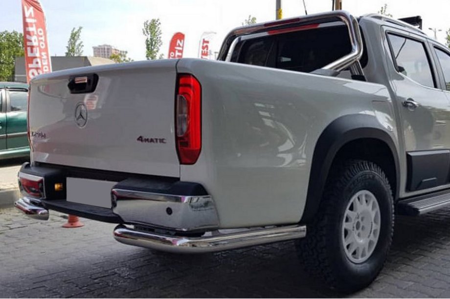 Ford Ranger 2011–2022 Heckschutzbügel AK003 (2018-2022, Edelstahl) Image
