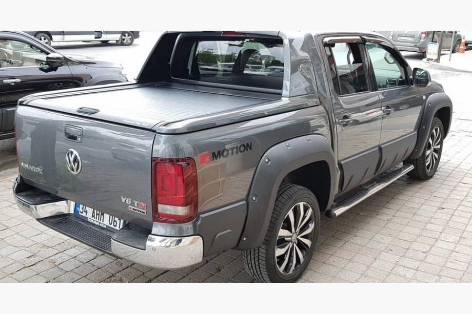 Volkswagen Amarok 2010-2022 Kotflügelverbreiterungen (GFK, grundiert zum Lackieren) 19 cm Foto 2