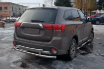 Mitsubishi Outlander 2012-2021 Heckbügel AK004-2 (Edelstahl) Foto 1
