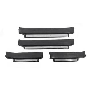 Einstiegsleisten mit Beleuchtung (schwarz) Toyota Land Cruiser Prado 150 2009-2023 Foto 2