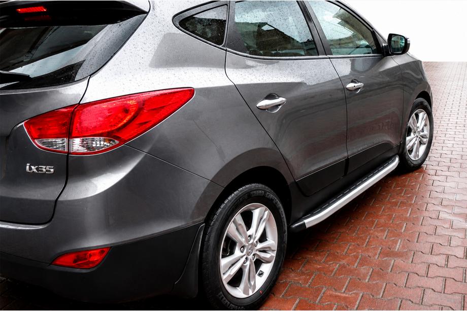 Hyundai IX-35 2010-2015 Seitenschweller Fullmond (2 Stk., Alu) Image