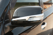 Toyota Land Cruiser 200 2007-2021 Spiegelblenden 2012-2021 (2 Stk, Chrom) Foto 1