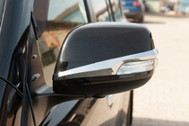 Toyota Land Cruiser 200 2007-2021 Spiegelblenden 2012-2021 (2 Stk, Chrom) Foto 8