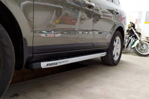 Hyundai Santa Fe 2 2006-2012 Seitenschweller Fullmond (2 Stk, Alu) Foto 10