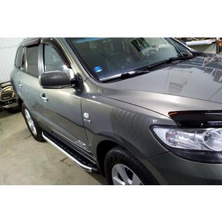 Seitenschweller Fullmond (2 Stk, Alu) Hyundai Santa Fe 2 2006-2012 Foto 4