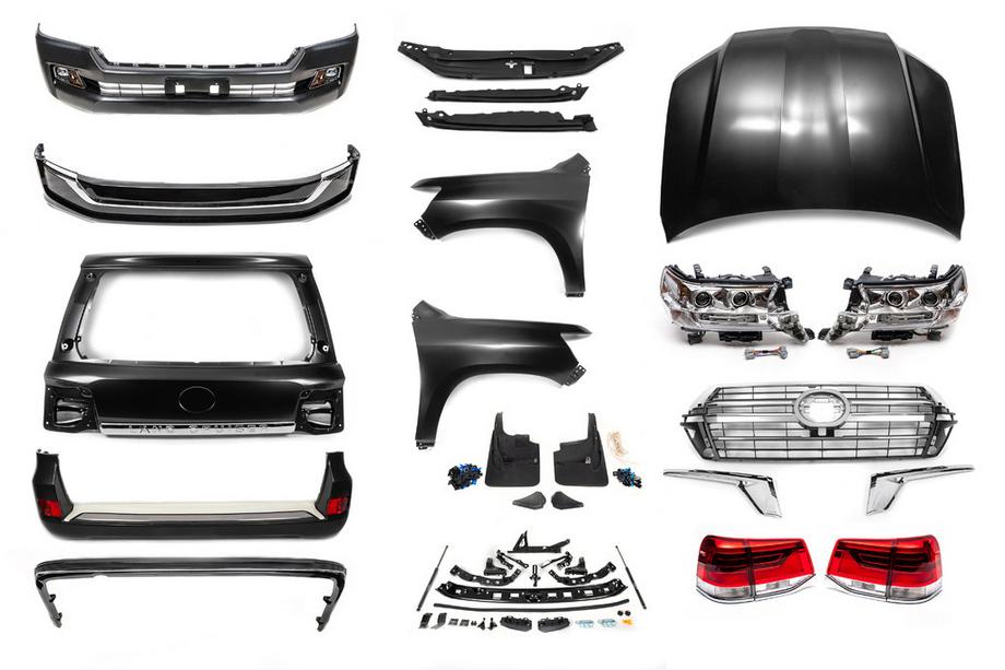 Toyota Land Cruiser 200 2007-2021 Facelift-Umrüstkit von LC200 2008-2015 auf 2019 Executive Foto 2