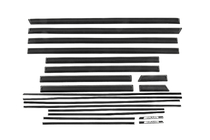 Mercedes G class W463 1990-2018 Schwarze Türschutzleisten vormontiert (Design 2019) Foto 1