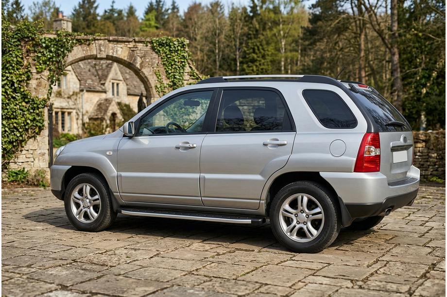 Kia Sportage 2004-2010 Seitenschweller Fullmond (2 Stk, Alu) Image