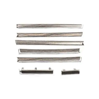 Holzeinsätze für Türen (dunkles Holz) Toyota Land Cruiser 200 2007-2021 Foto 1