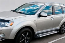 Mitsubishi Outlander 2006-2012 Trittbretter Allmond Grey (2 Stk., Alu) Foto 1
