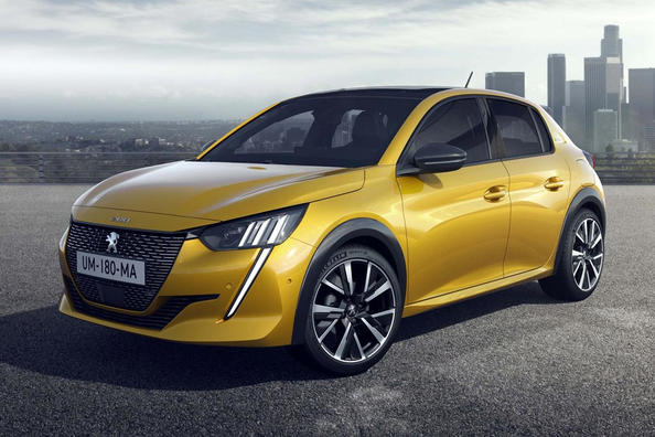 Überblick kompakte Fließheck Peugeot 208 neue Generation