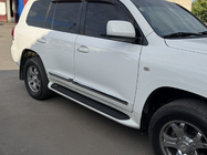 Toyota Land Cruiser 200 2007-2021 Satz Türschutzleisten (2008-2016) Weiss (BKT) Foto 5