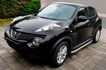 Nissan Juke 2010-2019 Seitenschweller Fullmond (2 Stk., Alu) Foto 1