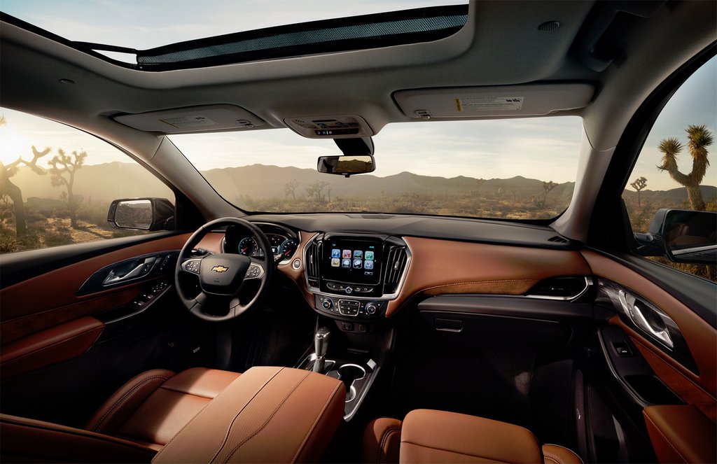 Übersicht der Crossover Chevrolet Traverse