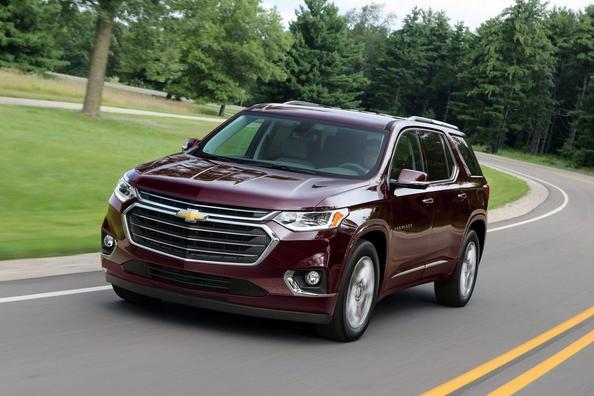 Übersicht der Crossover Chevrolet Traverse