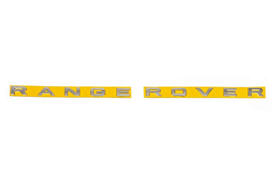 LandRover Range Rover Schriftzug Chrom (Typ-3) Image