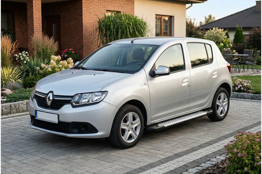 Dacia Sandero 2013-2020 Seitenschweller X5-Typ (2 Stk., Alu) Image