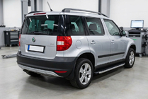 Skoda Yeti 2009-2017 Trittbretter Fullmond (2 Stk, Alu) Foto 1