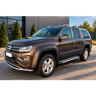 Trittbretter Allmond Grey (2 Stk., Alu) Volkswagen Amarok 2010-2022 Foto 2