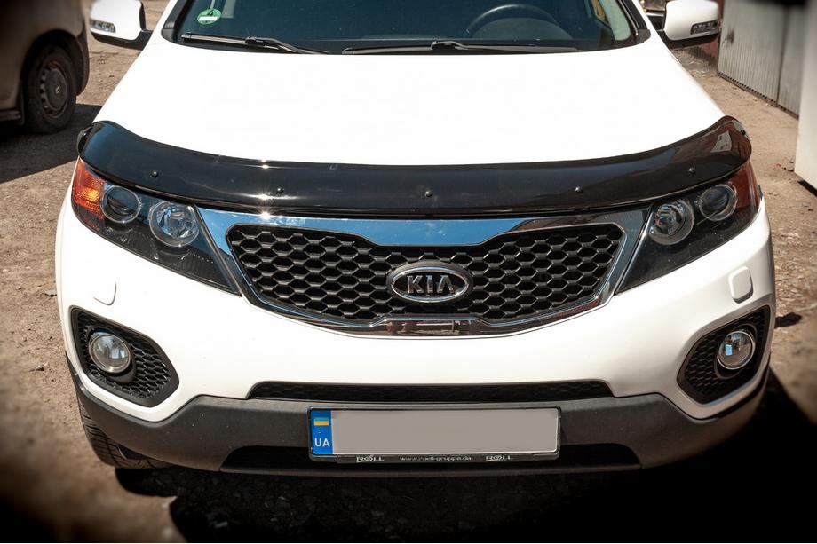 Kia Sorento II XM 2009-2014 Motorhaubenschutz 2009-2012 (EuroCap) Image