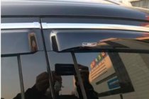 Audi Q7 2005-2015 Windabweiser mit Chromleisten (4 Stk, HIC) Foto 8