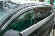 Audi Q7 2005-2015 Windabweiser mit Chromleisten (4 Stk, HIC) Foto 1
