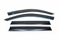 BMW X3 F25 2011-2018 Windabweiser (4 Stk, HIC) Foto 4