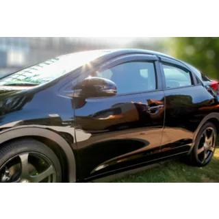 Windabweiser HB 2012+ (4 Stk, HIC) Honda Civic HB 2012-2020 Foto 1