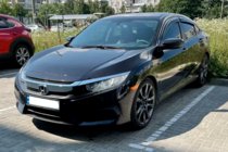 Honda Civic Sedan X 2016-2021 Windabweiser (4 Stk, HIC) Foto 2