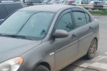 Hyundai Accent 2006-2010 Windabweiser (4 Stk, HIC) Foto 5