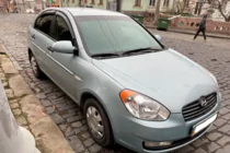 Hyundai Accent 2006-2010 Windabweiser (4 Stk, HIC) Foto 3
