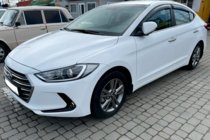 Hyundai Elantra (AD) 2015-2020 Windabweiser (4 Stk, HIC) Foto 4