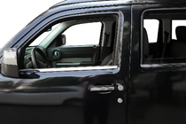 Jeep Wrangler 2007-2017 Edelstahl Türgriffblenden Foto 1