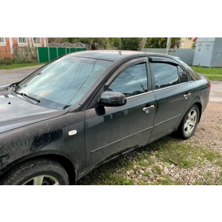 Windabweiser (4 Stk, HIC) Hyundai Sonata NF 2004-2009 Foto 2