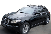 Infiniti FX 2003-2008 Windabweiser (4 Stk, HIC) Foto 1