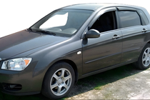 Kia Cerato 1 2004-2009 Windabweiser SD (4 Stk, HIC) Foto 1