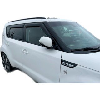 Windabweiser (4 Stk, HIC) Kia Soul I 2008-2013 Foto 2