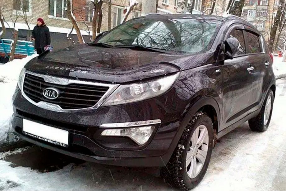 Kia Sportage 2010-2015 Windabweiser (4 Stk, HIC) Foto 7