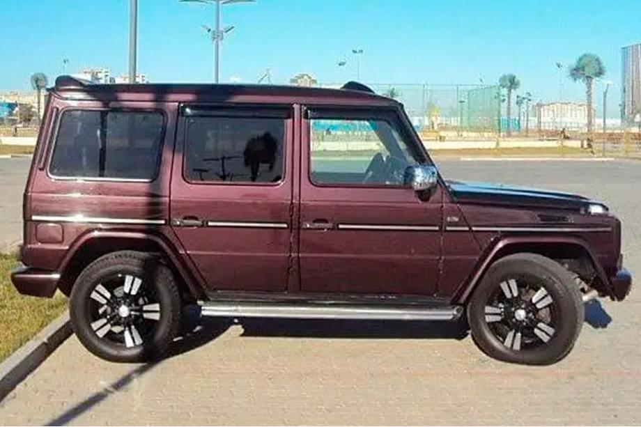 Mercedes G class W463 1990-2018 Windabweiser (4 Stk, HIC) Image