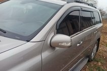 Mercedes GL class X164 2006-2012 Windabweiser (4 Stk, HIC) Foto 1