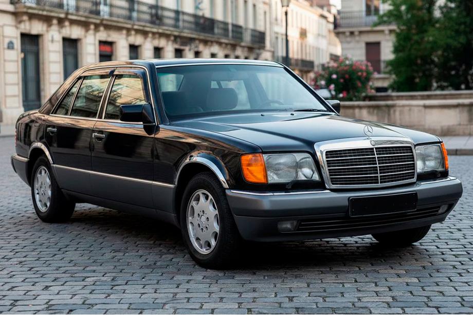 Mercedes S-class W140 1991-1998 Windabweiser (4 Stk, Short, HIC) Image